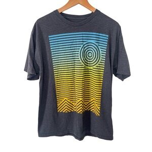 Coachella 2014 Lineup Graphic Sunburst Authentic Festival Merch  T-shirt